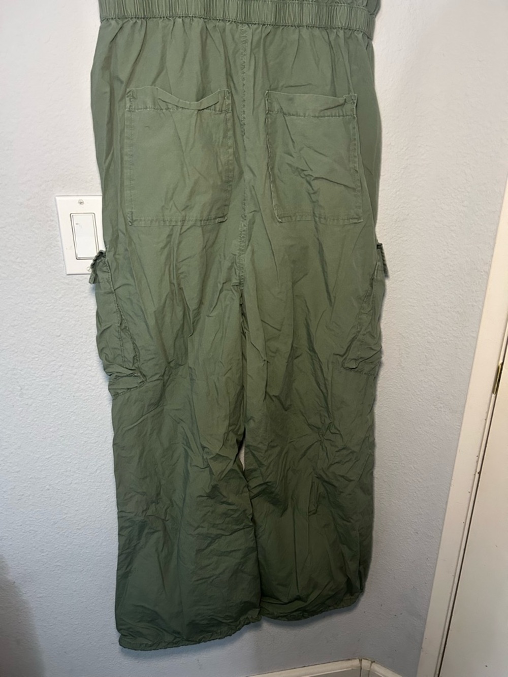 Universal Thread Olive Utility Cargo Jumpsuit - Picture 9 of 12